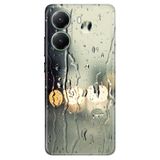 Senada Xiaomi Poco X7 Pro Telefon İle Uyumlu Kılıfı Dekoratif Silikon Baskılı Kapak Yağmurlu Bir Akşam