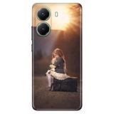Senada Xiaomi Poco X7 Pro Telefon İle Uyumlu Kılıfı Dekoratif Silikon Baskılı Kapak Yalnız Çocuk
