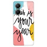 Senada Xiaomi Poco X7 Pro Telefon İle Uyumlu Kılıfı Dekoratif Silikon Baskılı Kapak Your Year