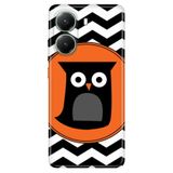Senada Xiaomi Poco X7 Pro Telefon İle Uyumlu Kılıfı Dekoratif Silikon Baskılı Kapak Zigzag Baykuş