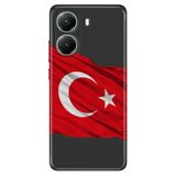Senada Xiaomi Poco X7 Pro Telefon İle Uyumlu Kılıfı Renkli Silikon Baskılı Tpu Al Bayrak