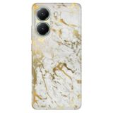 Senada Xiaomi Poco X7 Pro Telefon İle Uyumlu Kılıfı Renkli Silikon Baskılı Tpu Altın Mermer