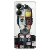 Senada Xiaomi Poco X7 Pro Telefon İle Uyumlu Kılıfı Renkli Silikon Baskılı Tpu Art Collage