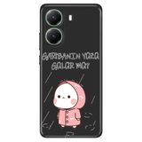 Senada Xiaomi Poco X7 Pro Telefon İle Uyumlu Kılıfı Renkli Silikon Baskılı Tpu Garibanın Yüzü