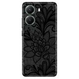 Senada Xiaomi Poco X7 Pro Telefon İle Uyumlu Kılıfı Renkli Silikon Baskılı Tpu Mandala Gül
