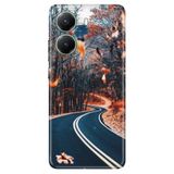 Senada Xiaomi Poco X7 Pro Telefon İle Uyumlu Kılıfı Renkli Silikon Baskılı Tpu Romantik Yol