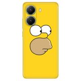 Senada Xiaomi Poco X7 Pro Telefon İle Uyumlu Kılıfı Renkli Silikon Baskılı Tpu Simpsonkarakter