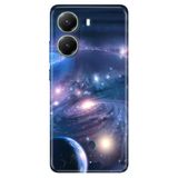 Senada Xiaomi Poco X7 Pro Telefon İle Uyumlu Kılıfı Renkli Silikon Baskılı Tpu Uzay Boşluğu