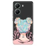 Senada Xiaomi Poco X7 Pro Telefon İle Uyumlu Kılıfı Renkli Silikon Baskılı Tpu Uzaydan Gelen Kız