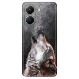 Senada Xiaomi Poco X7 Pro Telefon İle Uyumlu Kılıfı Renkli Silikon Baskılı Tpu Vahşi Kurt