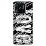 Senada Xiaomi Redmi 10A İle Uyumlu Kılıf Silikon Desenli Resimli Kapak Gri Aşk Love Tema