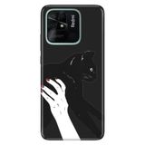 Senada Xiaomi Redmi 10A İle Uyumlu Kılıf Silikon Desenli Resimli Kapak Sanat Kedi
