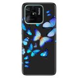 Senada Xiaomi Redmi 10C İle Uyumlu Kılıf Silikon Tioserisi Desenli Resimli - 2D Kelebekler