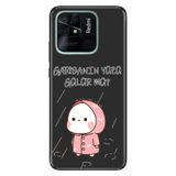 Senada Xiaomi Redmi 10C İle Uyumlu Kılıf Silikon Tioserisi Desenli Resimli - Garibanın Yüzü Gülür Mü?