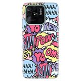 Senada Xiaomi Redmi 10C İle Uyumlu Kılıf Silikon Tioserisi Desenli Resimli - Hahaha Big