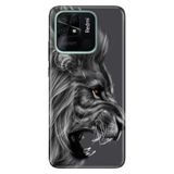 Senada Xiaomi Redmi 10C İle Uyumlu Kılıf Silikon Tioserisi Desenli Resimli - Kara Aslan