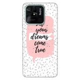 Senada Xiaomi Redmi 10C İle Uyumlu Kılıf Silikon Tioserisi Desenli Resimli - Let Dream Love