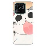 Senada Xiaomi Redmi 10C İle Uyumlu Kılıf Silikon Tioserisi Desenli Resimli - Şişko Kedi