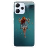 Senada Xiaomi Redmi 12 İle Uyumlu Kılıf Kamera Korumalı Silikon Desenli Resimli Kapak Aşk Acısı