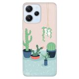 Senada Xiaomi Redmi 12 İle Uyumlu Kılıf Kamera Korumalı Silikon Desenli Resimli Kapak Cactus Co