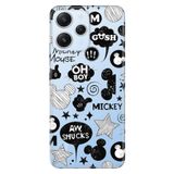 Senada Xiaomi Redmi 12 İle Uyumlu Kılıf Kamera Korumalı Silikon Desenli Resimli Kapak Mickeyyyyy