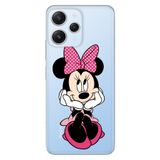 Senada Xiaomi Redmi 12 İle Uyumlu Kılıf Kamera Korumalı Silikon Desenli Resimli Kapak Minniee Karakter