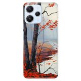 Senada Xiaomi Redmi 12 İle Uyumlu Kılıf Kamera Korumalı Silikon Desenli Resimli Kapak Sonbahar