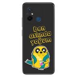 Senada Xiaomi Redmi 12C ile Uyumlu Kılıf Desenli Baskılı Silikon Ben Aslında Yoğum