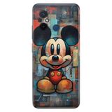 Senada Xiaomi Redmi 12C ile Uyumlu Kılıf Resimli Desenli Silikon 05MickeySmile1111