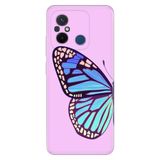 Senada Xiaomi Redmi 12C ile Uyumlu Kılıf Resimli Desenli Silikon Butterfly