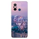 Senada Xiaomi Redmi 12C ile Uyumlu Kılıf Resimli Desenli Silikon Enjoy Life