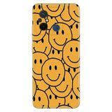 Senada Xiaomi Redmi 12C ile Uyumlu Kılıf Resimli Desenli Silikon Gülen Emoji