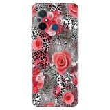 Senada Xiaomi Redmi 12C ile Uyumlu Kılıf Resimli Desenli Silikon Leopare