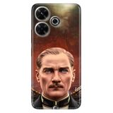 Senada Xiaomi Redmi 13 4G ile Uyumlu Kılıf HD Desenli Silikon Asil Atatürk