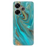 Senada Xiaomi Redmi 13 4G ile Uyumlu Kılıf HD Desenli Silikon Liquid Mermer