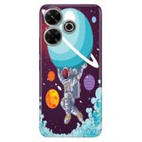 Senada Xiaomi Redmi 13 4G İle Uyumlu Kılıf Uv-Color Telefon İle Uyumlu Kılıfı Astronot