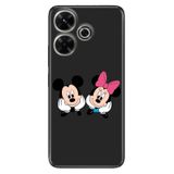 Senada Xiaomi Redmi 13 4G İle Uyumlu Kılıf Uv-Color Telefon İle Uyumlu Kılıfı Minnie Mickeyyyyy