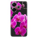 Senada Xiaomi Redmi 13 4G İle Uyumlu Kılıf Uv-Color Telefon İle Uyumlu Kılıfı Mor Orkide