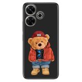Senada Xiaomi Redmi 13 4G İle Uyumlu Kılıf Uv-Color Telefon İle Uyumlu Kılıfı Teddybear