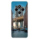 Senada Xiaomi Redmi 14C 6.88" İle Uyumlu Kılıf Telefon İle Uyumlu Kılıfı Baskılı Brooklyn Köprüsü