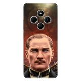 Senada Xiaomi Redmi 14C ile Uyumlu Kılıf Xiaomi Desenli TPU Silikon Asil Atatürk
