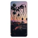 Senada Xiaomi Redmi 15 6.9" Kapak ile Uyumlu Kılıf Dekoratif Silikon Baskılı Kapak Cloud Girl