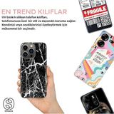 Senada Xiaomi Redmi 15 6.9" Kapak ile Uyumlu Kılıf Dekoratif Silikon Baskılı Kapak Gs5