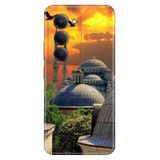 Senada Xiaomi Redmi 15 6.9" Kapak ile Uyumlu Kılıf Dekoratif Silikon Baskılı Kapak Kızılİstanbul