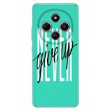 Senada Xiaomi Redmi A4 5G ile Uyumlu Kılıf Desenli TPU Cover Silikon Asla Pes Etme