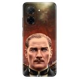 Senada Xiaomi Redmi A5 6.88" ile Uyumlu Kılıf Tema Art Desenli Baskılı Silikon Asil Atatürk