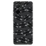 Senada Xiaomi Redmi A5 İle Uyumlu Kılıf Dekoratif Silikon Baskılı Kapak Hahaha