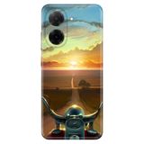 Senada Xiaomi Redmi A5 İle Uyumlu Kılıf Dekoratif Silikon Baskılı Kapak Harleymoto