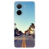 Senada Xiaomi Redmi A5 İle Uyumlu Kılıf Dekoratif Silikon Baskılı Kapak Miami Sunset