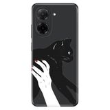 Senada Xiaomi Redmi A5 İle Uyumlu Kılıf Dekoratif Silikon Baskılı Kapak Sanat Kedi